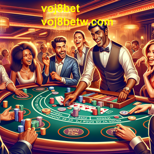 Experiência Imersiva nos Jogos Ao Vivo da Voj8bet